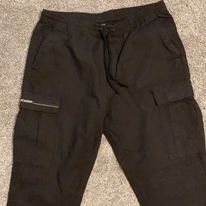Black huf worldwide pants